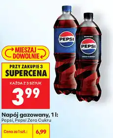 Biedronka Napój gazowany Pepsi, Pepsi Zero Cukru oferta