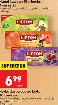 Biedronka Herbatka owocowa Lipton oferta