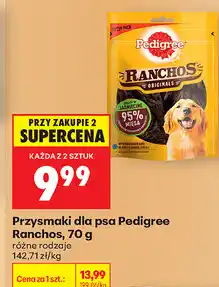 Biedronka Przysmaki dla psa Pedigree Ranchos oferta