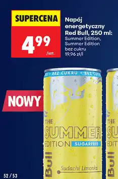 Biedronka Napój energetyczny Red Bull Summer Edition oferta