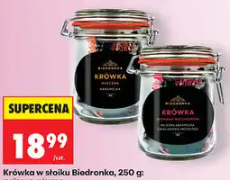 Biedronka Krówka w słoiku Biedronka oferta