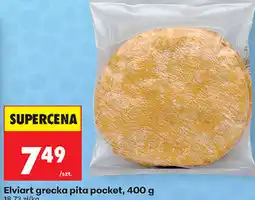 Biedronka Elviart grecka pita pocket oferta