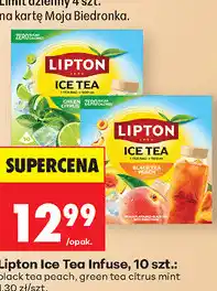 Biedronka Lipton Ice Tea Infuse, 10 szt oferta