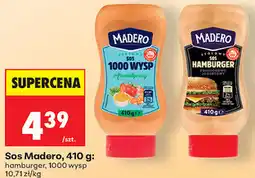 Biedronka Sos Madero oferta