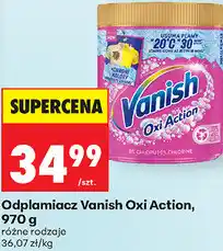 Biedronka Odplamiacz Vanish Oxi Action oferta