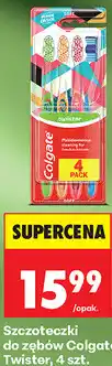 Biedronka Szczoteczki do zębów Colgate Twister oferta