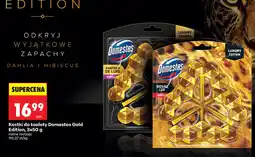 Biedronka Kostki do toalety Domestos Gold Edition oferta