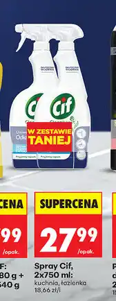 Biedronka Spray Cif oferta