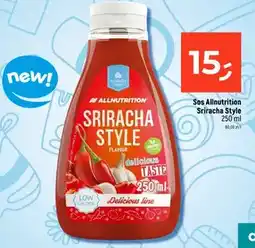 Dealz Sos Allnutrition Sriracha Style oferta