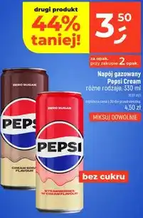 Dealz Pepsi Cream Napój gazowany różne rodzaje oferta