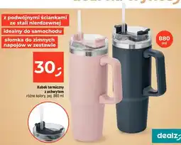Dealz Kubek termiczny z uchwytem oferta