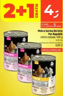 Dealz Mokra karma dla kota Pet Republik oferta