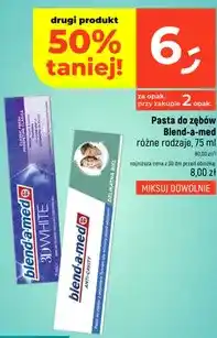Dealz Pasta do zębów Blend-a-med różne rodzaje oferta