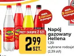 Społem Częstochowa Napój gazowany Hellena Oranżada biała oferta