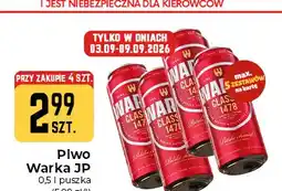 Społem Częstochowa Piwo Warka JP oferta