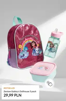 Sinsay Zestaw Gabby's Dollhouse 3-pak oferta