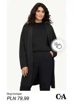 C&A Długi kardigan C & A oferta