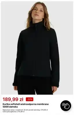 4F Kurtka softshell wiatroodporna membrana 5000 damska 4F oferta