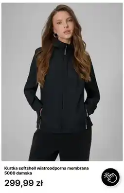 4F Kurtka softshell wiatroodporna membrana 5000 damska oferta