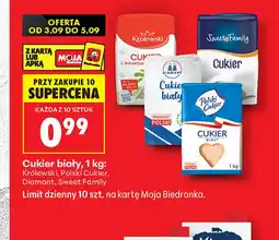 Biedronka Cukier biały Królewski oferta