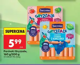Biedronka Parówki Gryzzale z szynki Tarczyński oferta