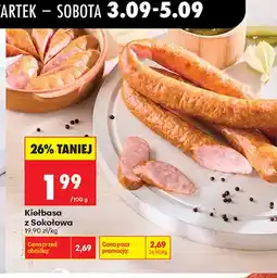 Biedronka Kiełbasa z Sokołowa oferta