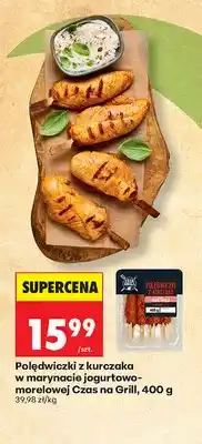 Biedronka Polędwiczki z kurczaka w marynacie jogurtowo-morelowej Czas na Grill oferta