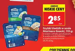 Biedronka Szybki śledzik w sosie w stylu tzatziki Marinero Snack! oferta