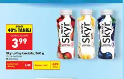 Biedronka Skyr pitny truskawkowy Łaciaty oferta