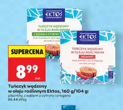 Biedronka Tuńczyk wędzony w oleju roślinnym Ektos pikantny oferta