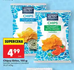 Biedronka Chipsy Ektos tzatziki oferta