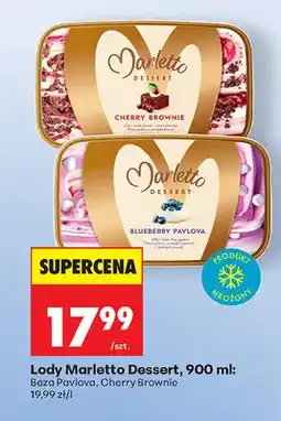 Biedronka Lody Marletto Dessert Beza Pavlova oferta