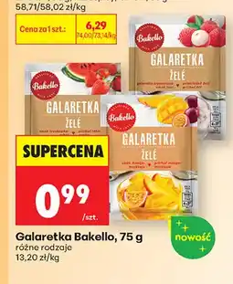 Biedronka Galaretka Bakello mango marakuja oferta