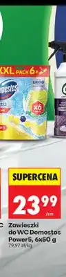 Biedronka Zawieszki do WC Domestos Power5 6-pak oferta