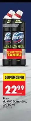 Biedronka Płyn do WC Domestos 2-pak oferta
