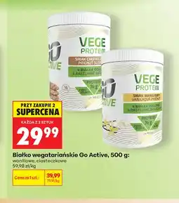 Biedronka Białko wegetariańskie Go Active waniliowe oferta
