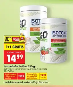 Biedronka Izotonik Go Active pomarańczowy oferta