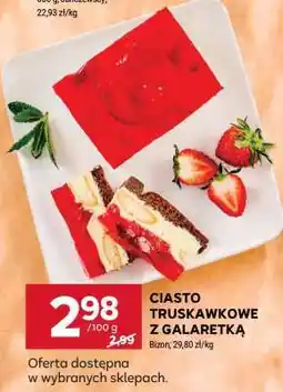 Stokrotka Market Ciasto truskawkowe z galaretką oferta