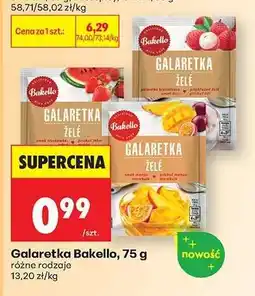 Biedronka Galaretka Bakello, 75 g oferta