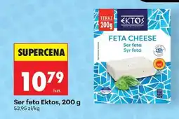 Biedronka Ser feta Ektos, 200 g oferta
