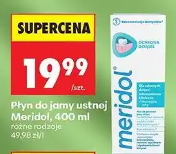 Biedronka Płyn do jamy ustnej Meridol, 400 ml oferta
