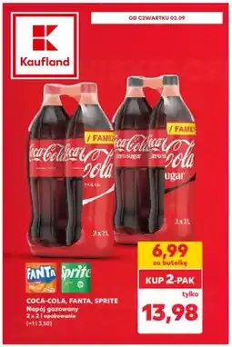 Kaufland Napój gazowany Fanta 2-pak oferta