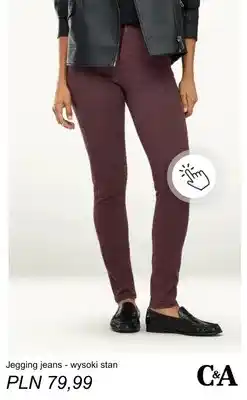C&A Jegging jeans wysoki stan C & A oferta
