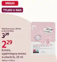 Rossmann Esfolio, ujędrniająca maska w płachcie oferta