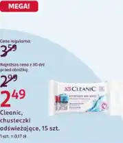 Rossmann Cleanic, chusteczki odświeżające, 15 szt oferta