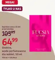 Rossmann Shakira Fucsia, woda perfumowana dla kobiet oferta