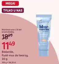 Rossmann Bielenda Blue Matcha, fluid-mus do twarzy oferta