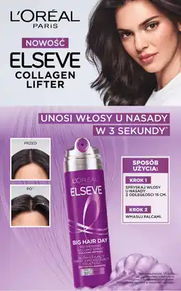 Rossmann L'Oréal Paris Elseve Big Hair Day Odświeżający spray zwiększający objętość oferta