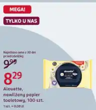 Rossmann Alouette, nawilżany papier toaletowy, 100 szt oferta