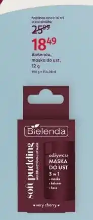 Rossmann Bielenda, maska do ust, 12 g oferta